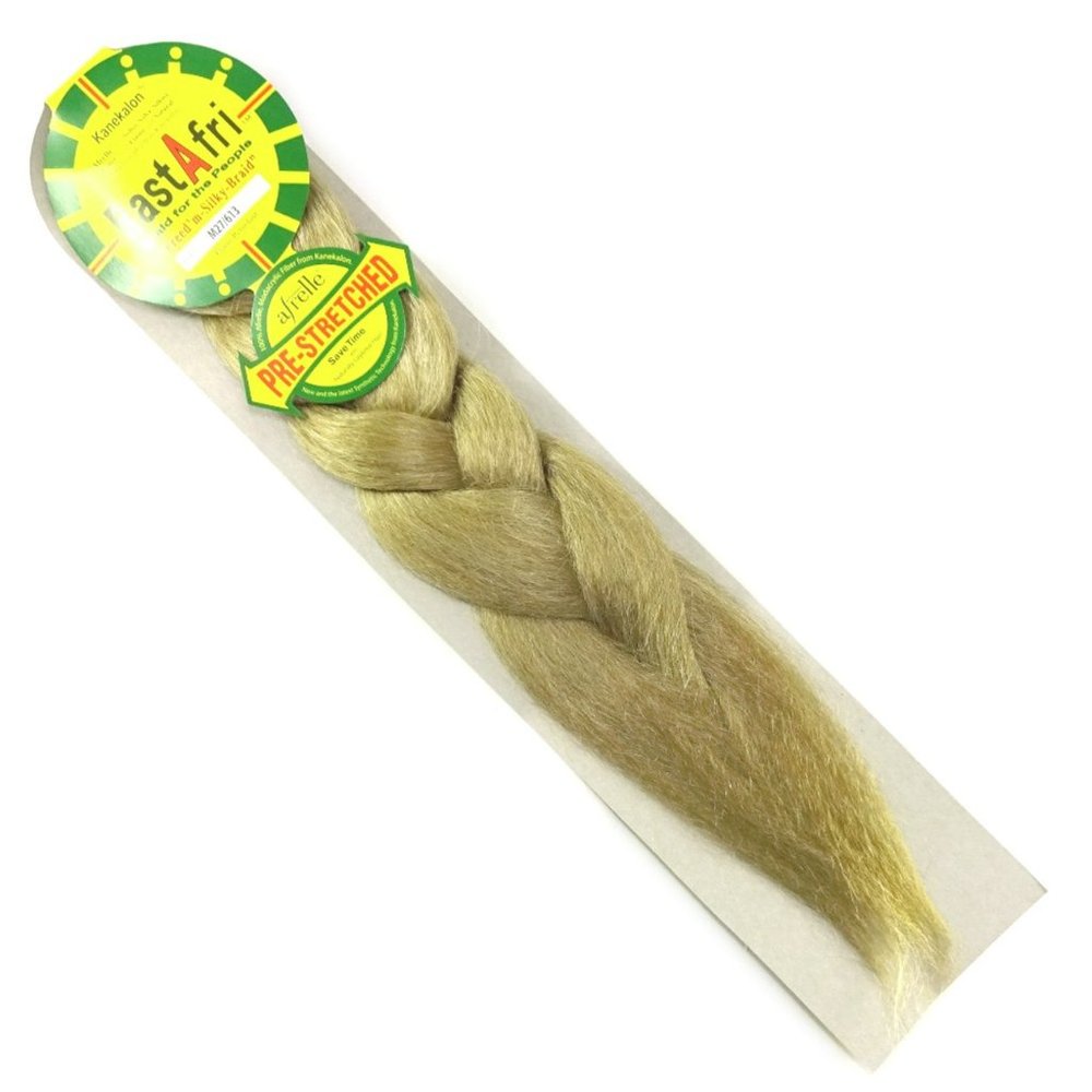 RastAfri Pre-Stretched Freed'm Silky Braid, M27/613 Mixed Blond